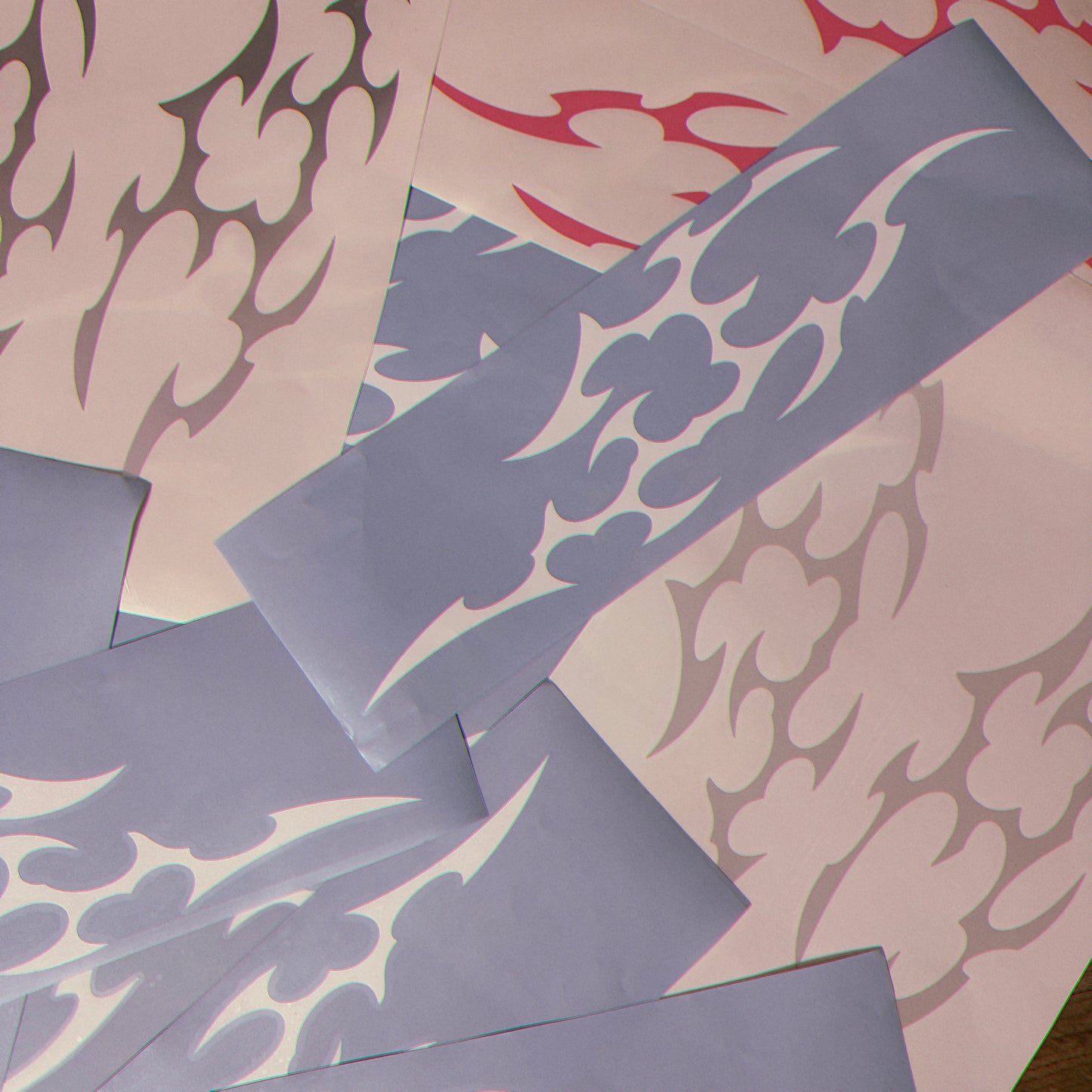 "SPIKE TRIBAL" STICKER SET