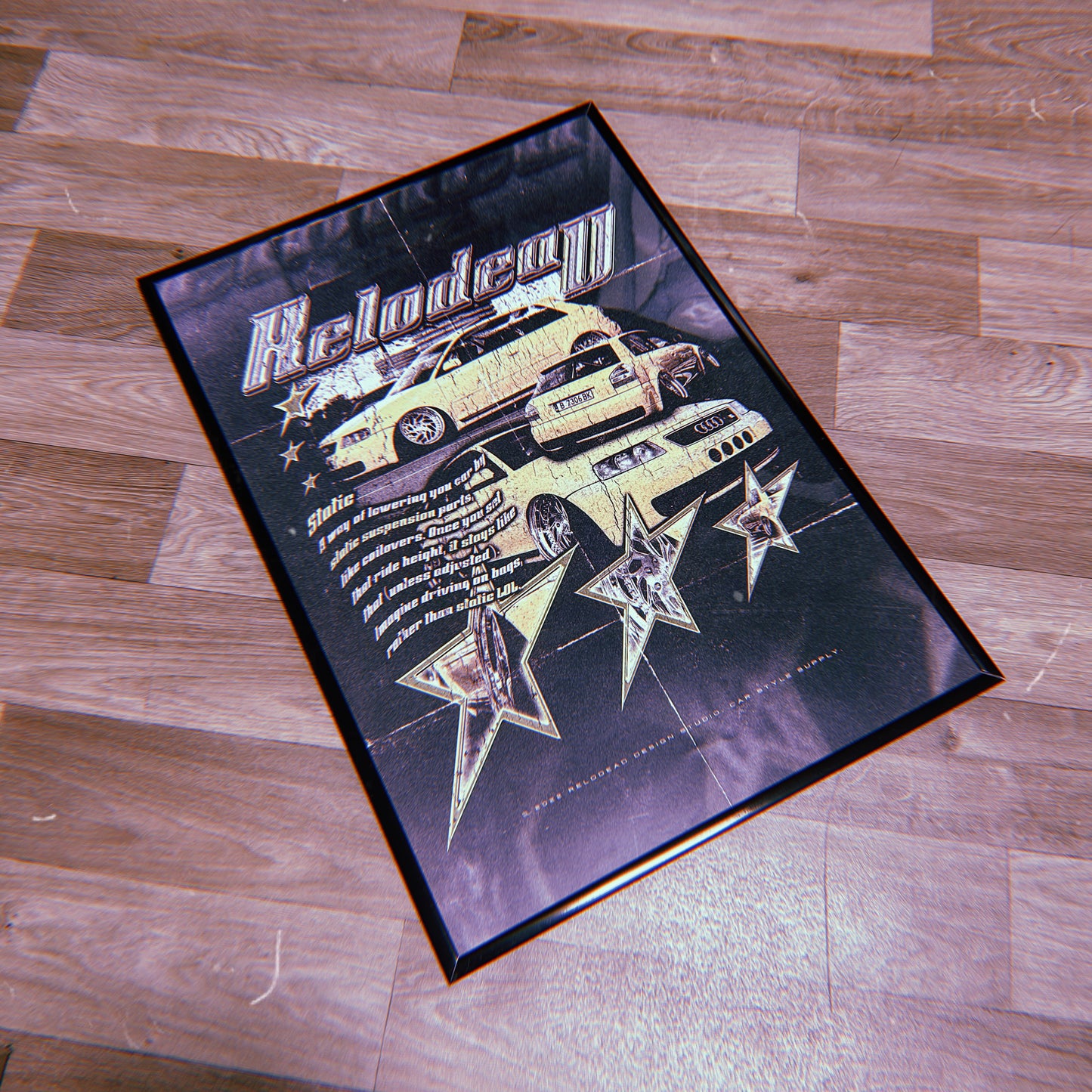 "STATIC S3" POSTER (A2)