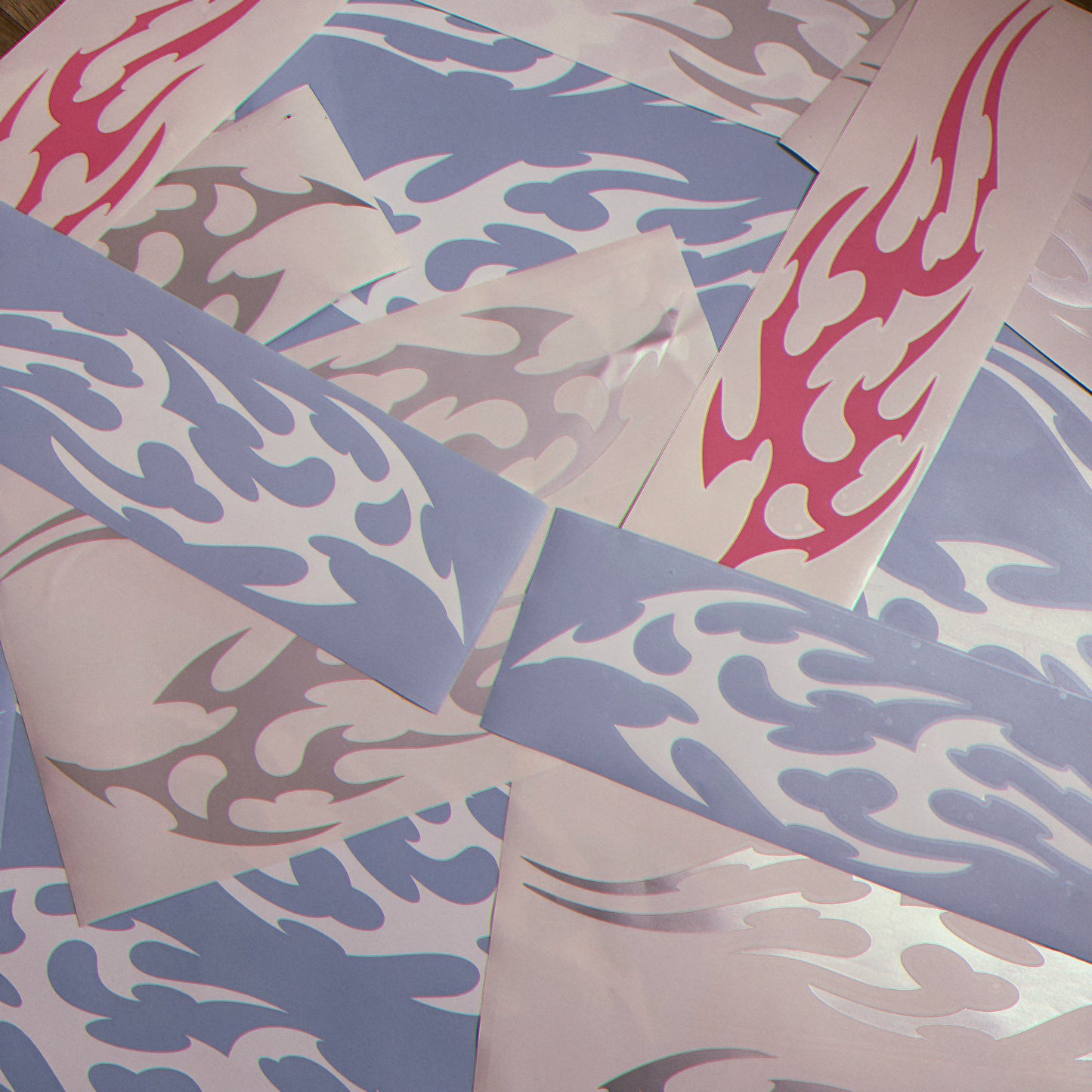 "FLAME TRIBAL" STICKER SET