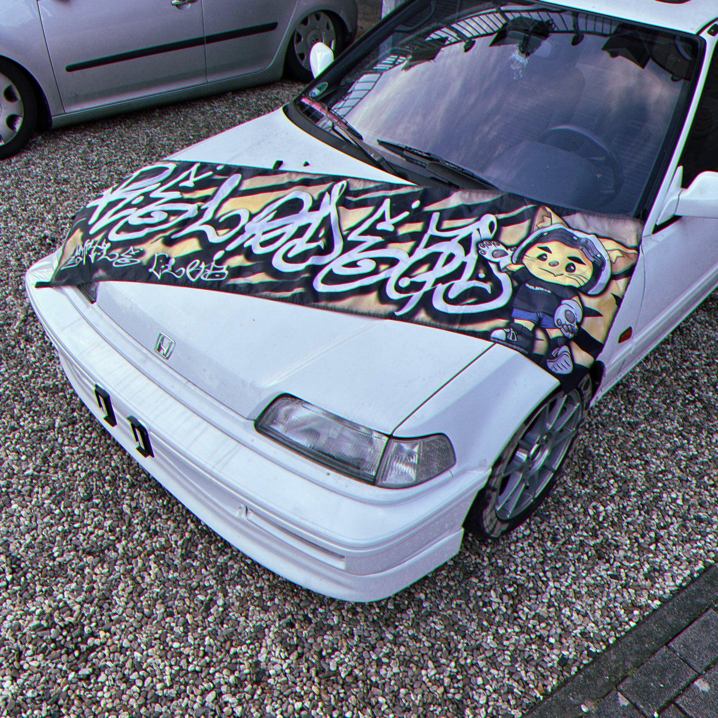 "CAT STYLE CLUB" Nobori Flag