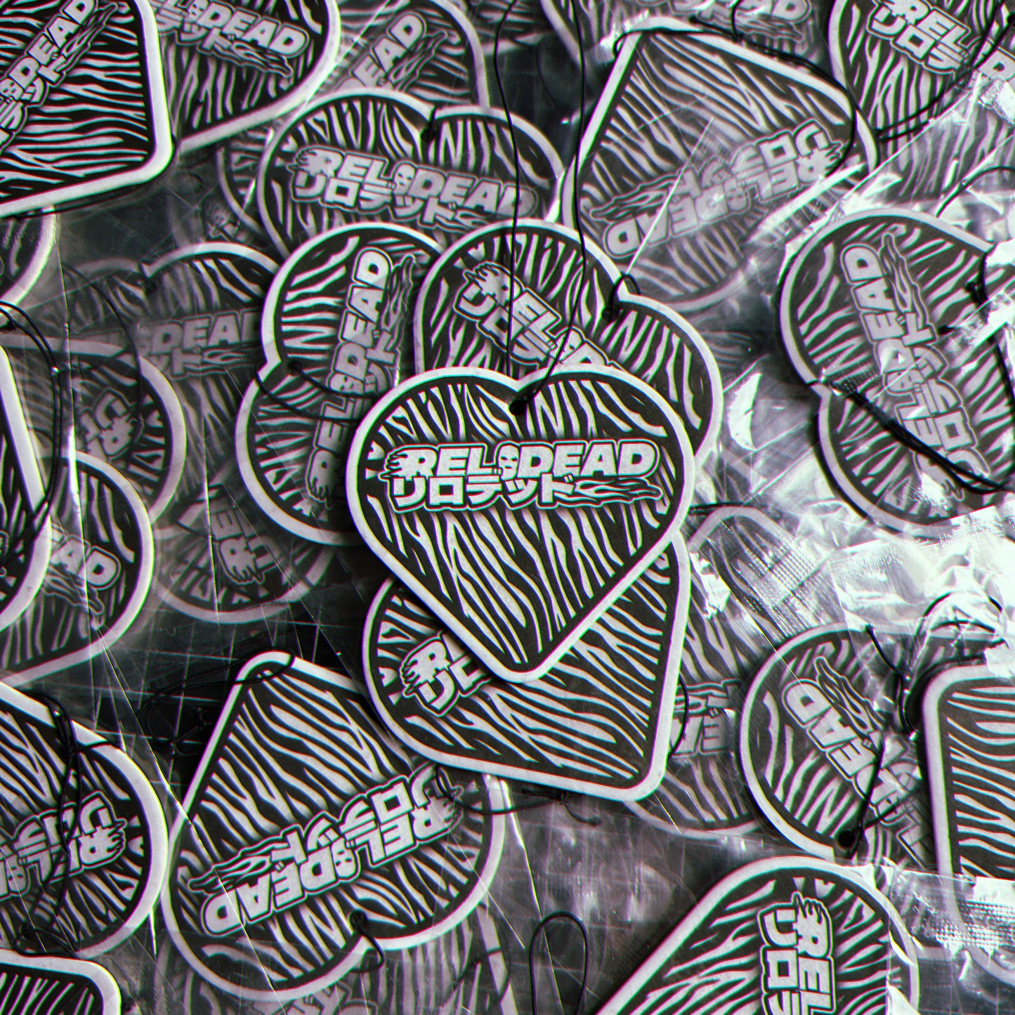 "ZEBRA HEART" Air Freshener