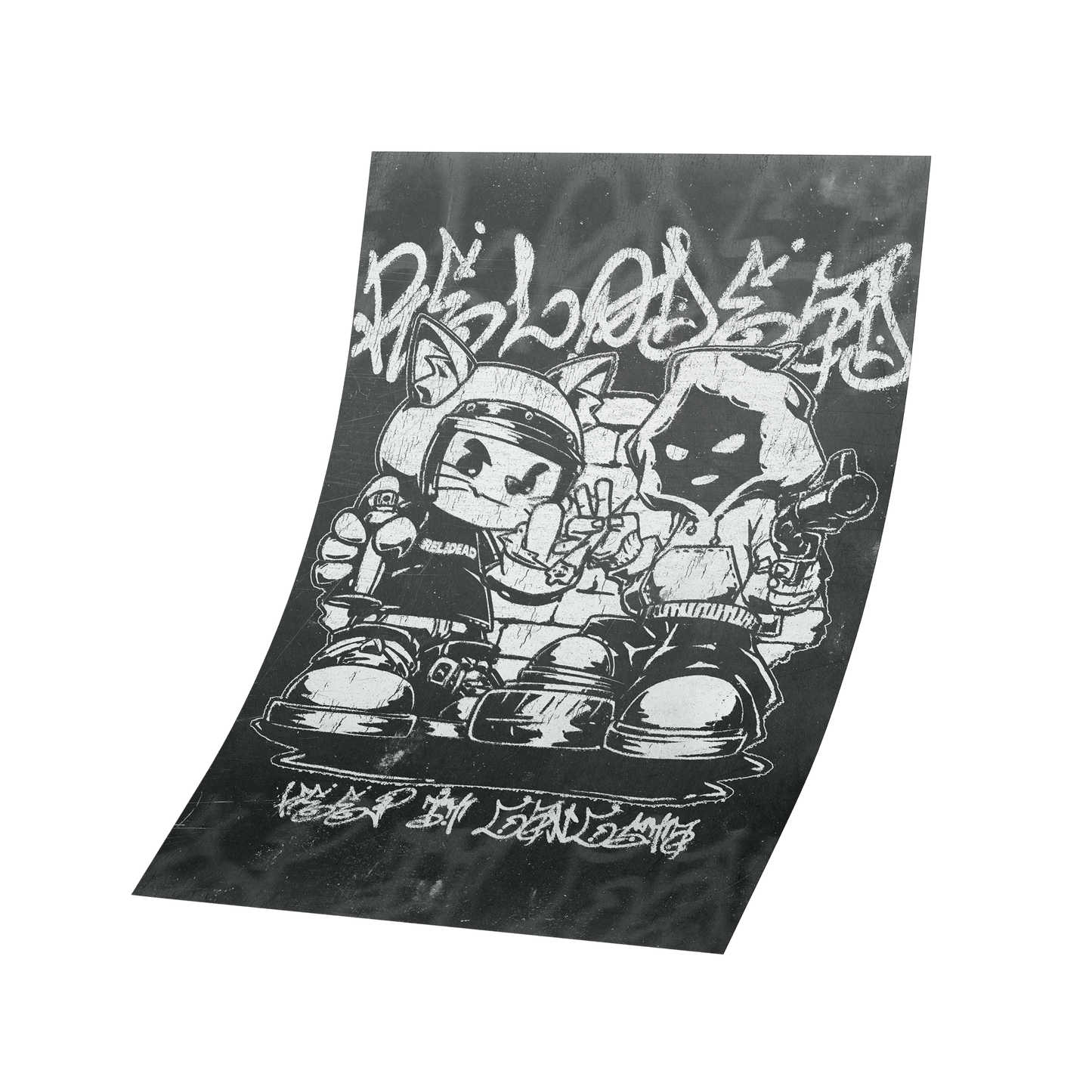 "KEEP IT GANGSTER" POSTER (A2)