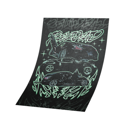 "GHOSTFACE 350Z" POSTER (A2)