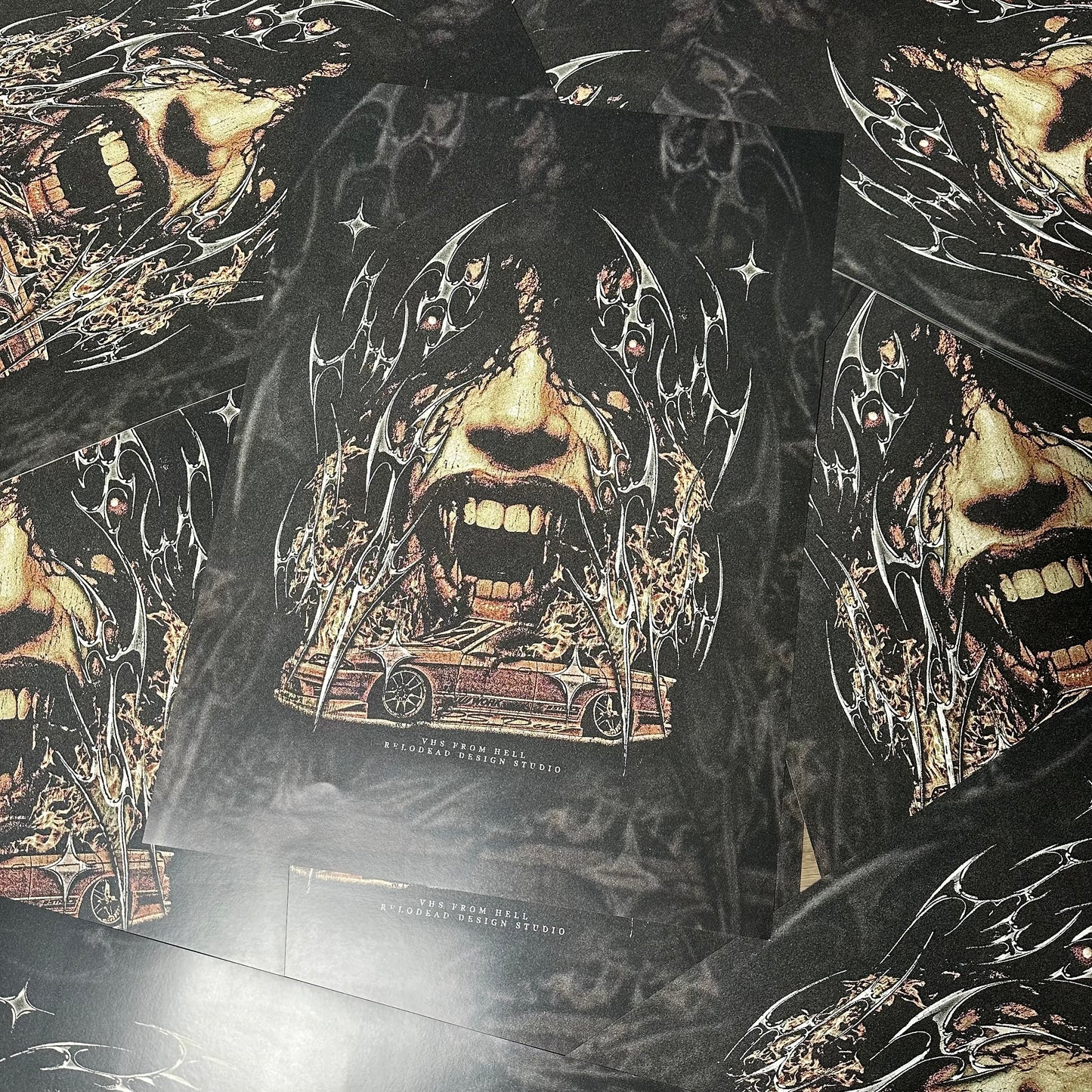 "VHSFROMHELL" POSTER (A2)