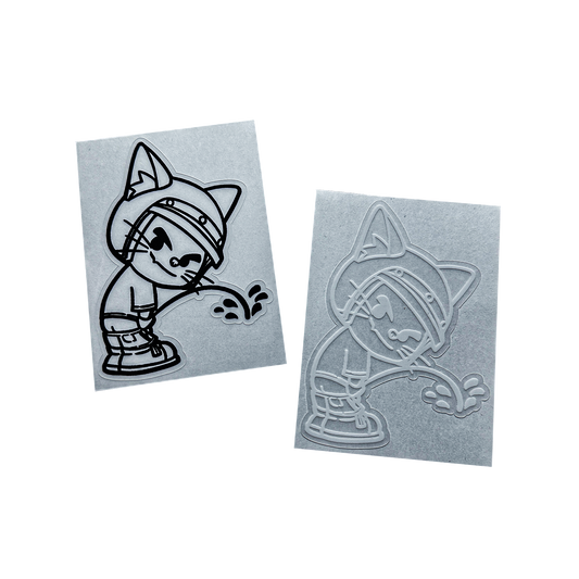 "PISS ON ANYTHING" STICKER
