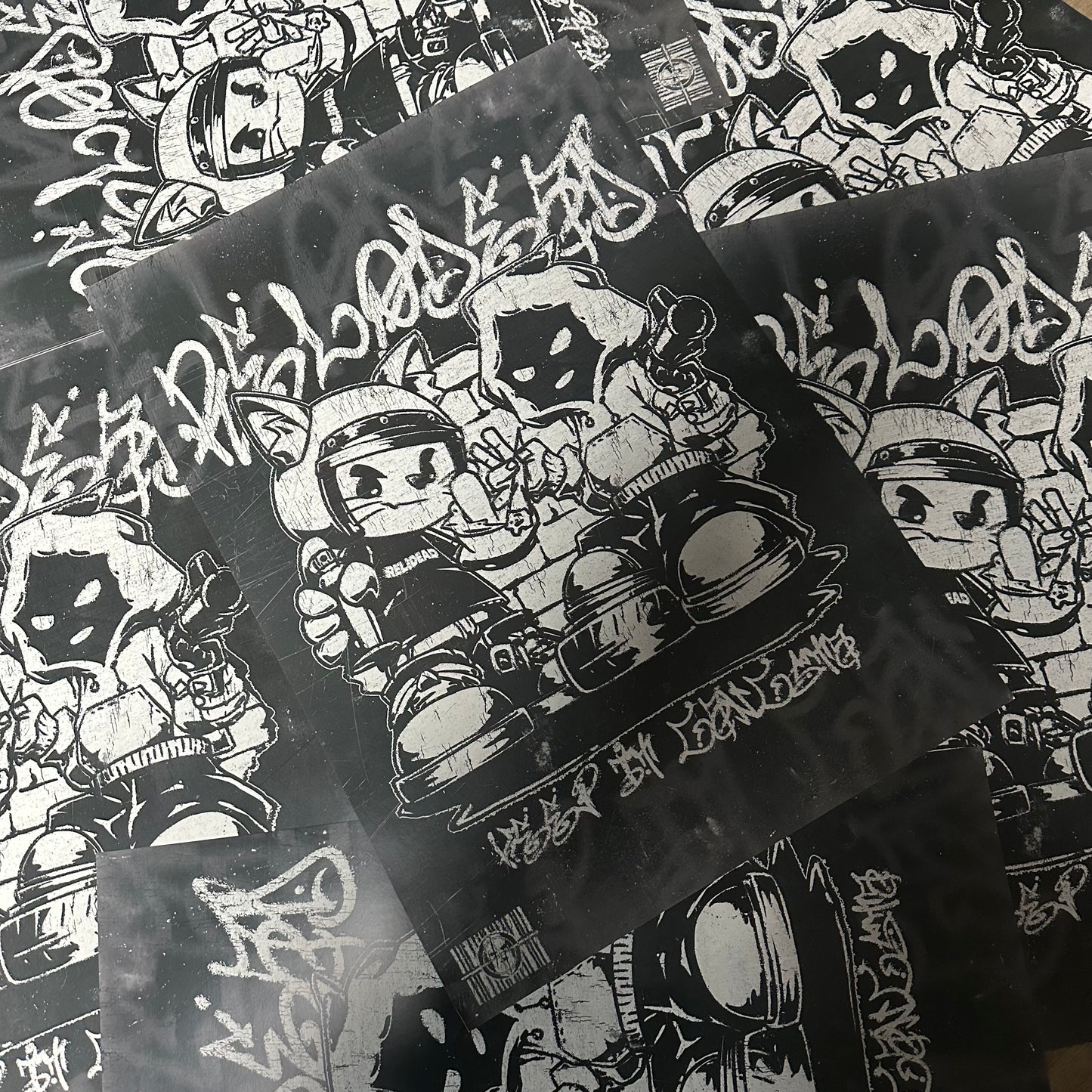 "KEEP IT GANGSTER" POSTER (A2)