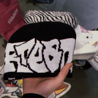 ZEBRA SWAG REVERSIBLE BEANIE