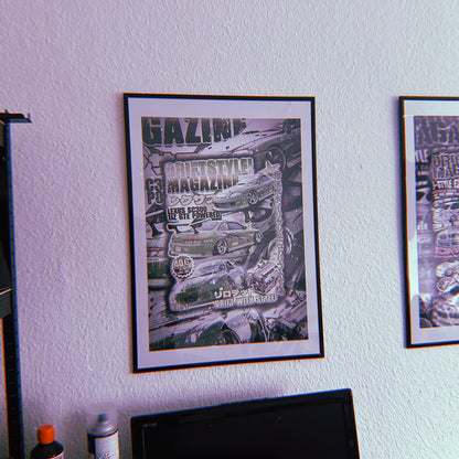 "DRIFTSTYLE MAGAZINE VOL.1" POSTER (A2)