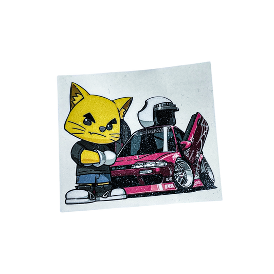 "LAMBO DOOR" Sticker