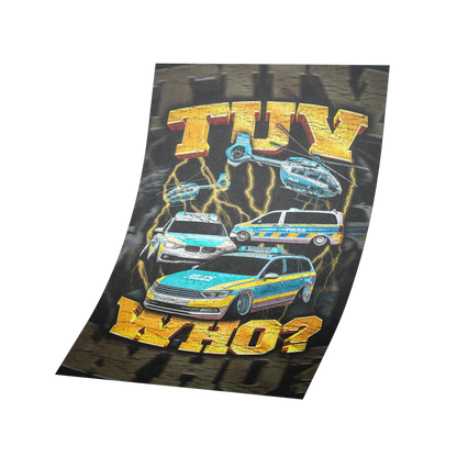 "TUV WHO?" POSTER (A2)