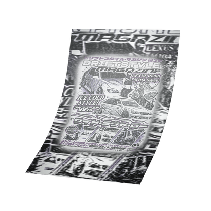 "DRIFTSTYLE MAGAZINE VOL.3" POSTER (A2)