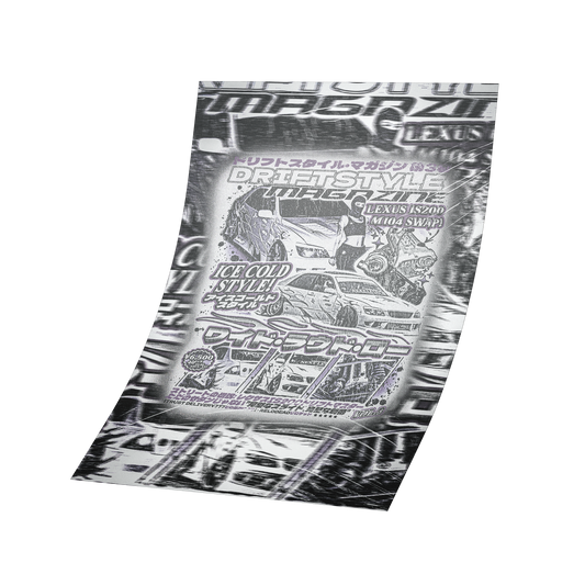 "DRIFTSTYLE MAGAZINE VOL.3" POSTER (A2)