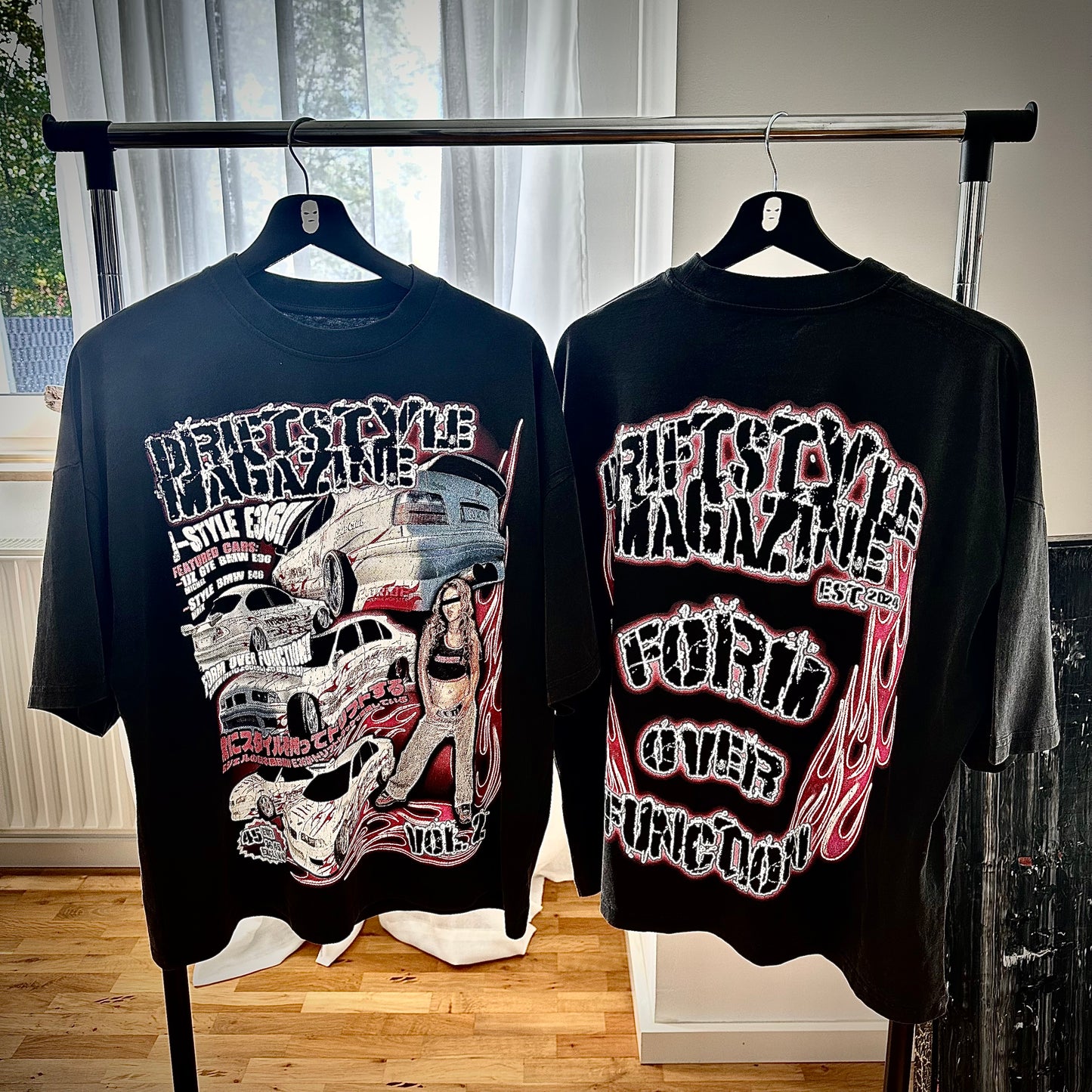 "DRIFTSTYLE MAGAZIN VOL.2" VINTAGE OVERSIZED T-SHIRT