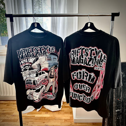 "DRIFTSTYLE MAGAZIN VOL.2" VINTAGE OVERSIZED T-SHIRT