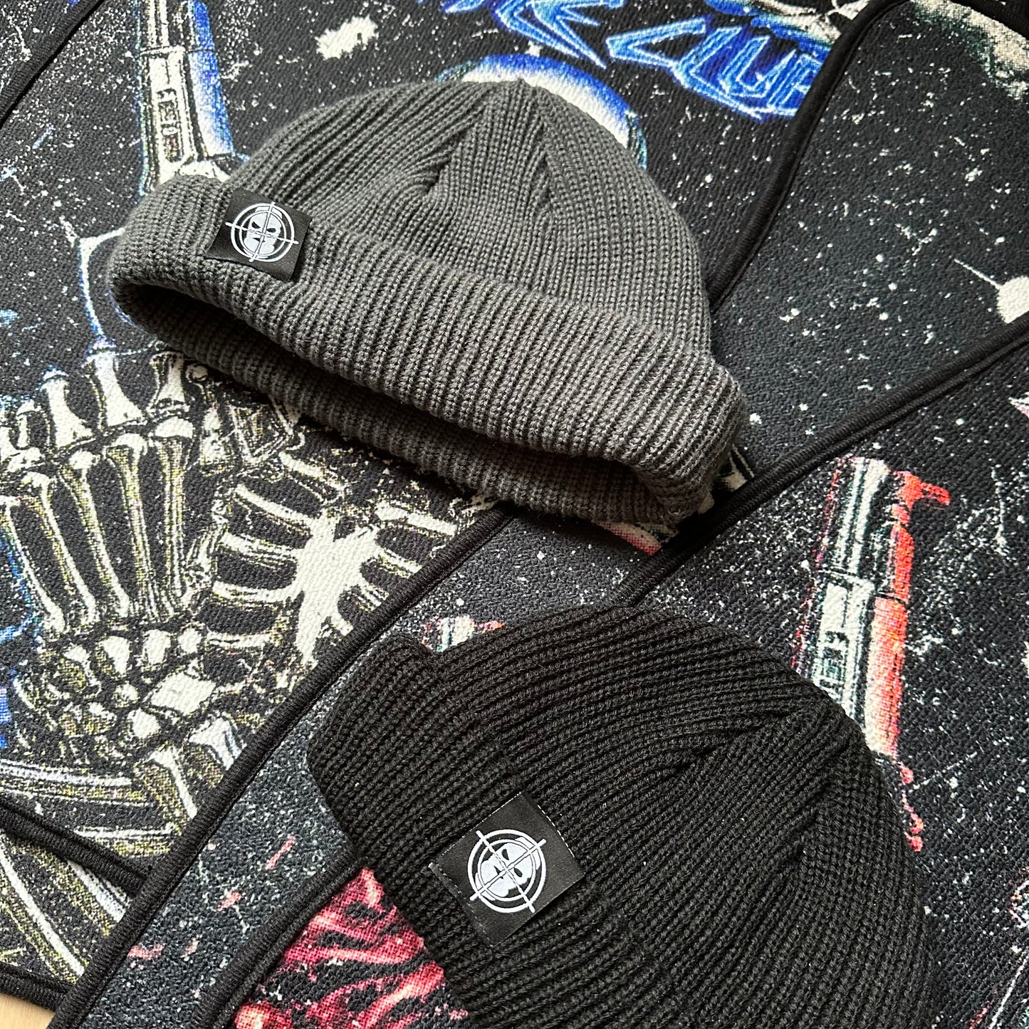 LOGO PATCH FISHER BEANIE