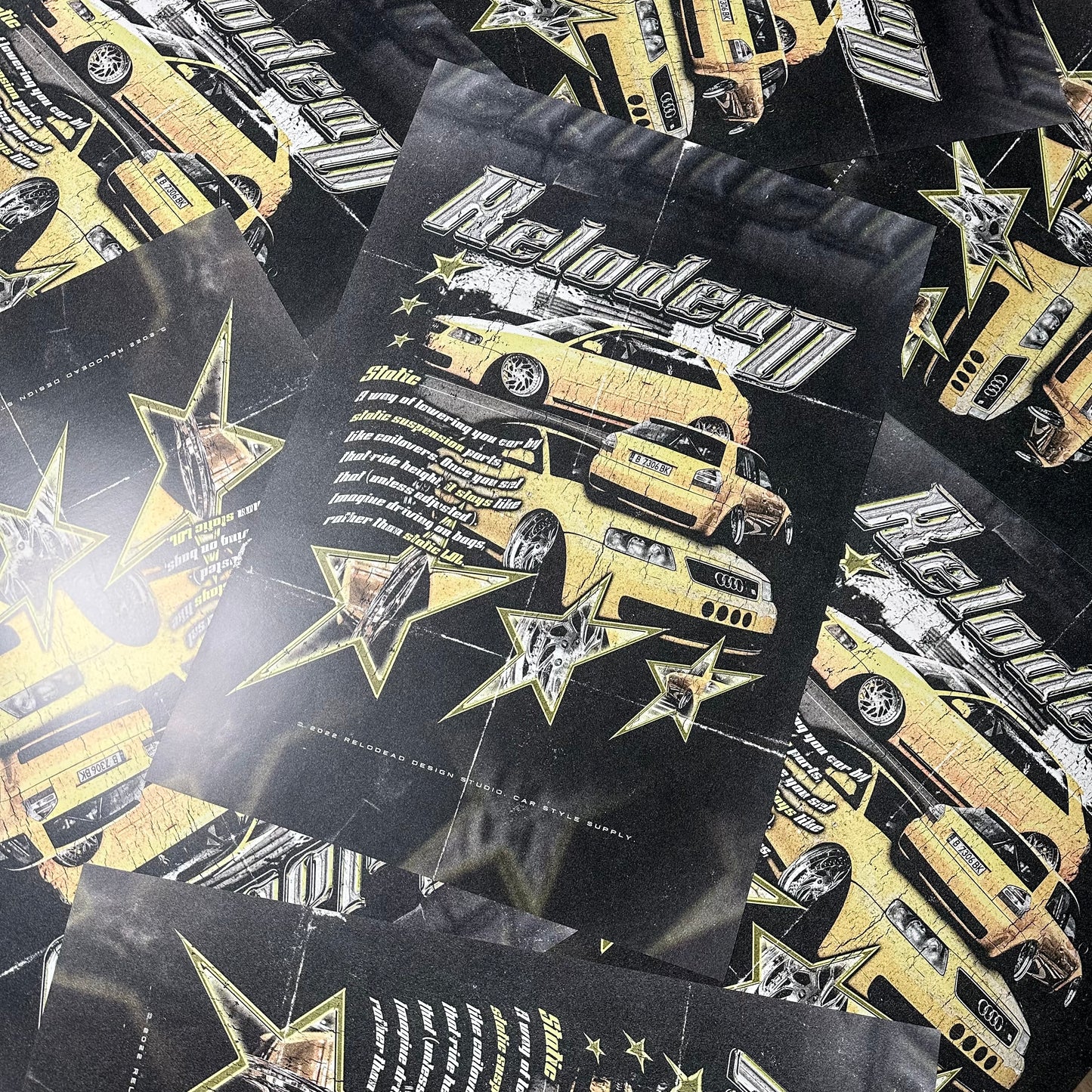 "STATIC S3" POSTER (A2)