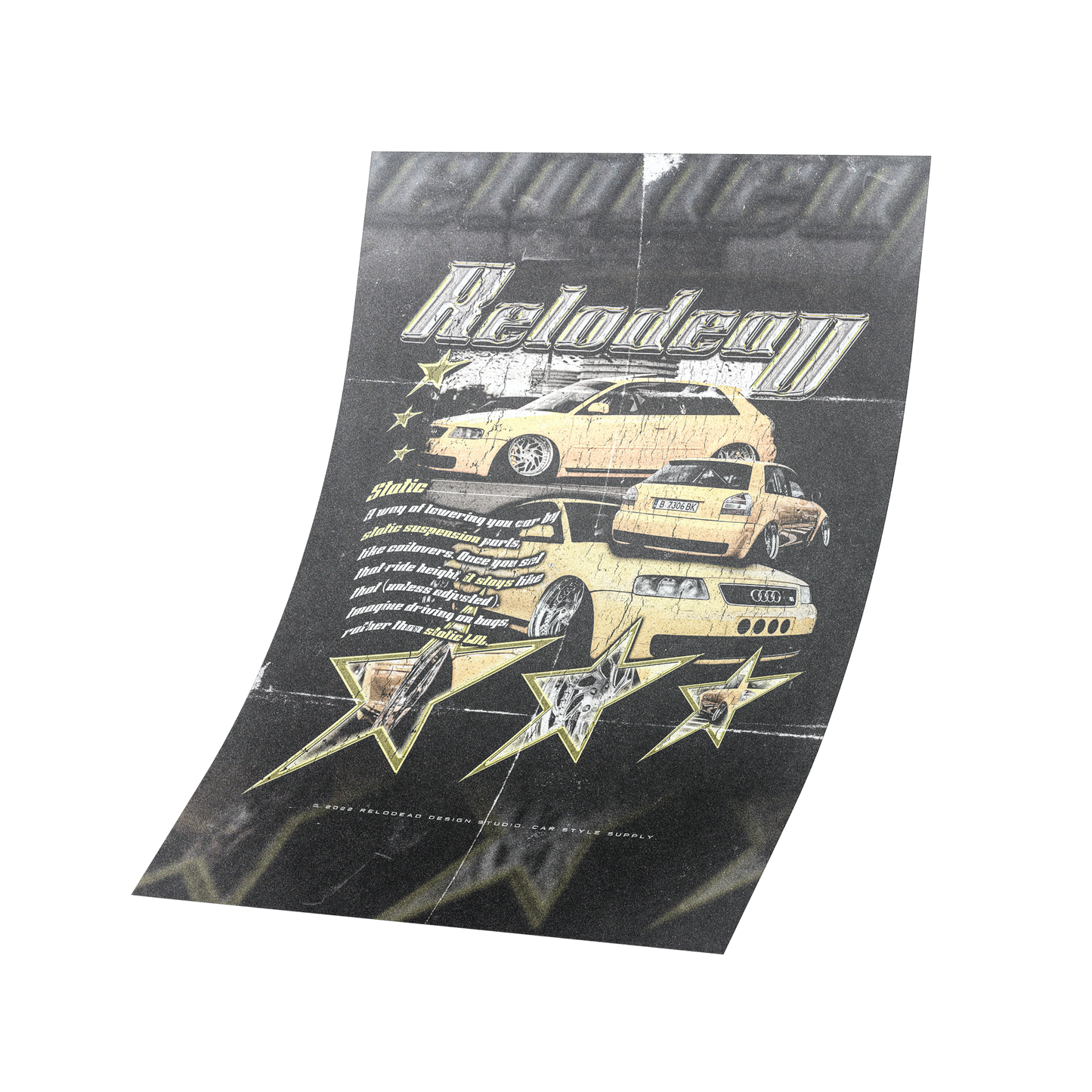 "STATIC S3" POSTER (A2)