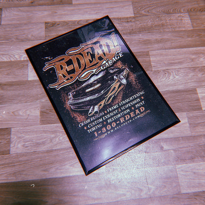 "R-DEAD GARAGE" POSTER (A2)