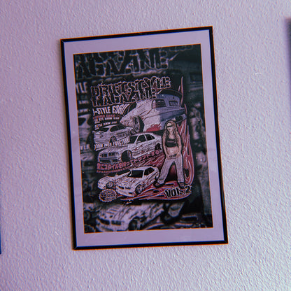 "DRIFTSTYLE MAGAZINE VOL.2" POSTER (A2)