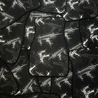 "CHROME UZI" FLOOR MATS