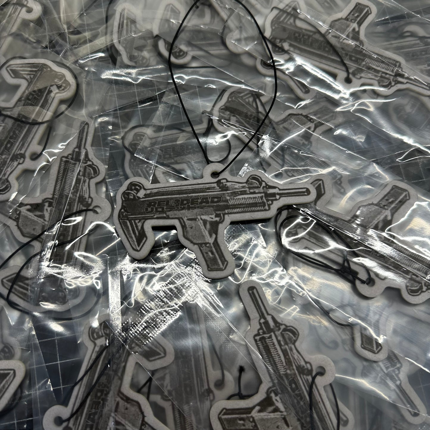 "CHROME UZI" Air Freshener