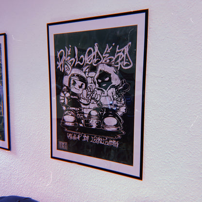 "KEEP IT GANGSTER" POSTER (A2)