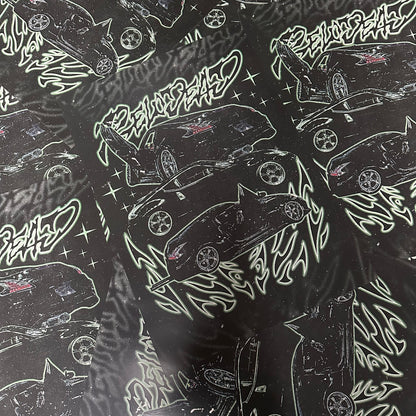 "GHOSTFACE 350Z" POSTER (A2)