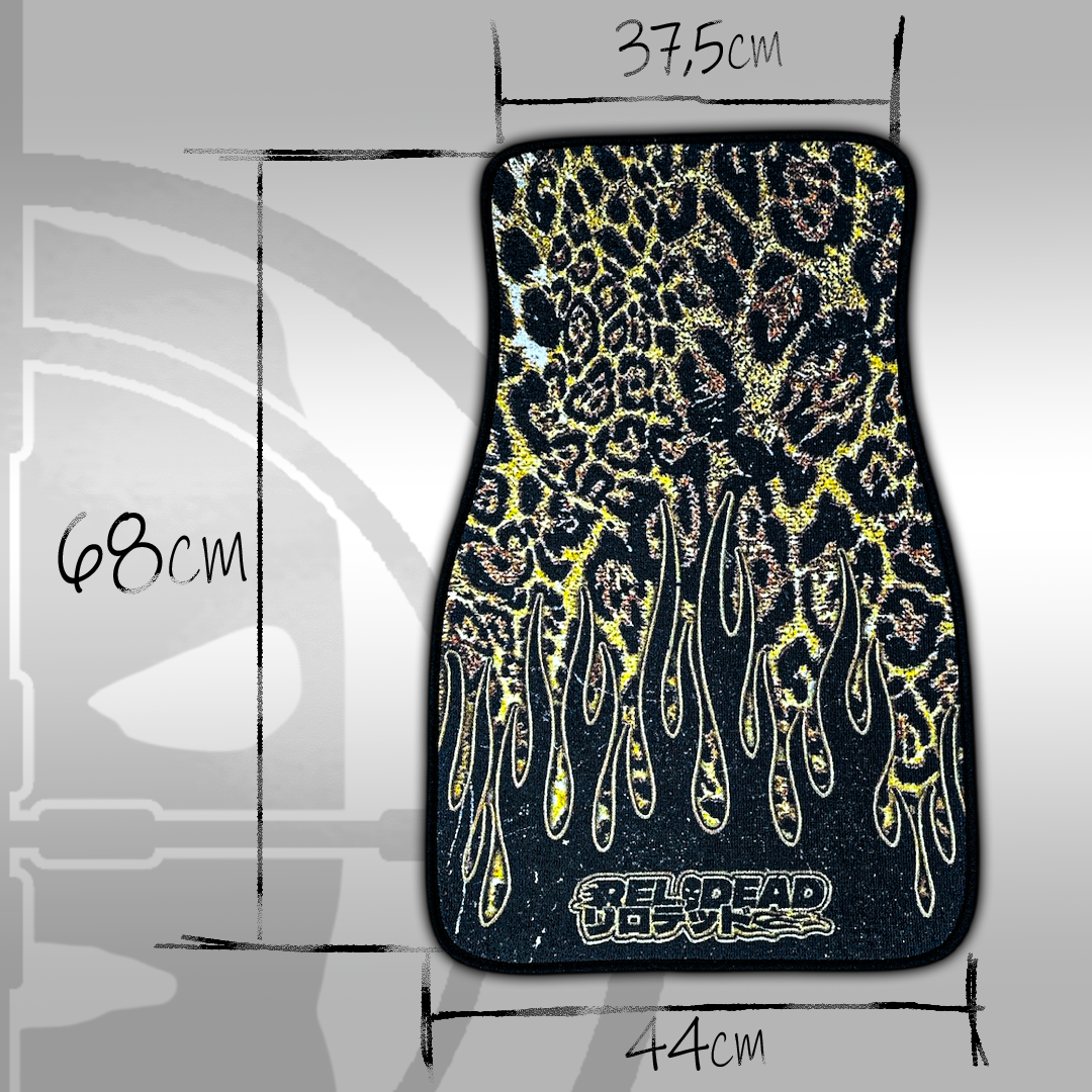 "LEOPARD" FLOOR MATS
