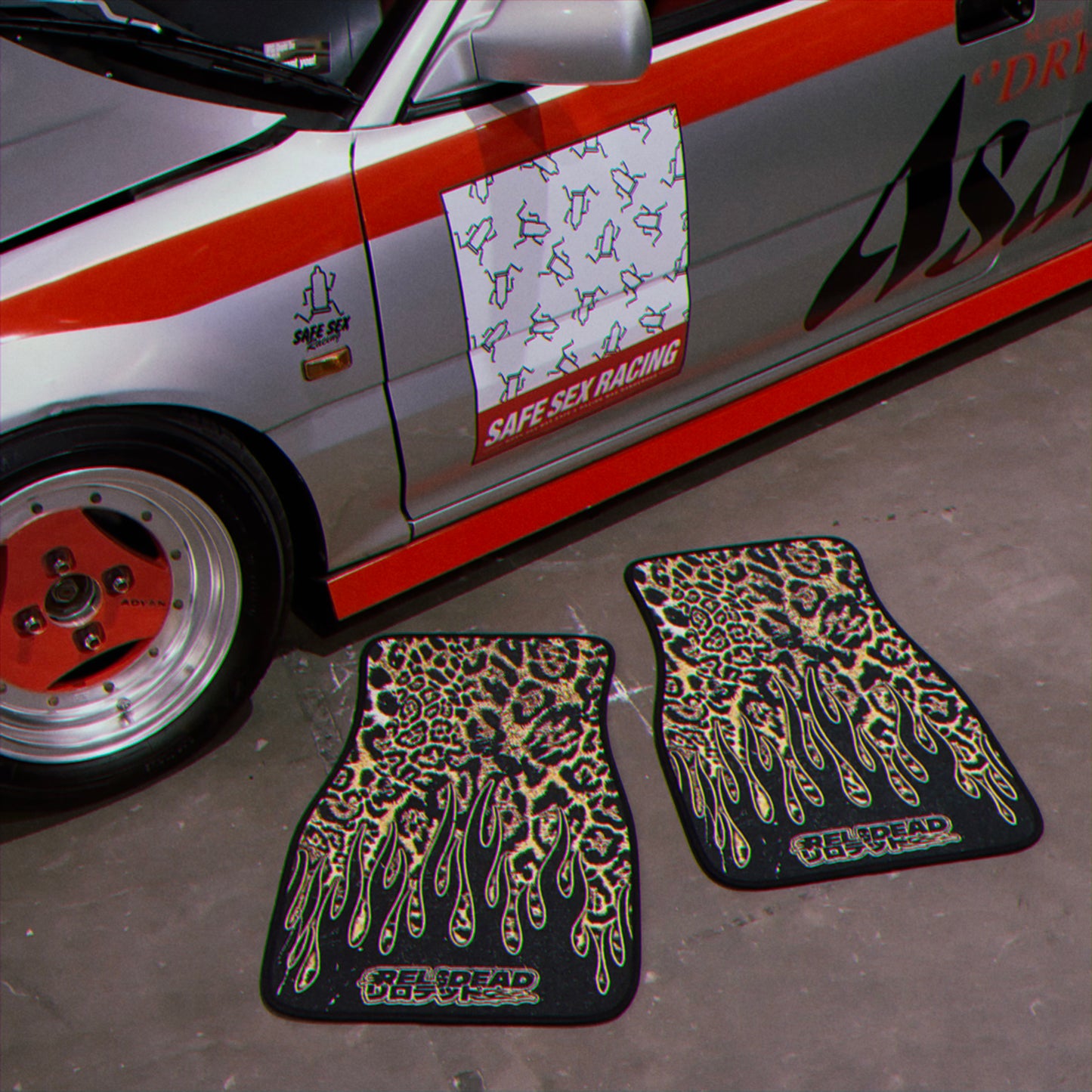 "LEOPARD" FLOOR MATS