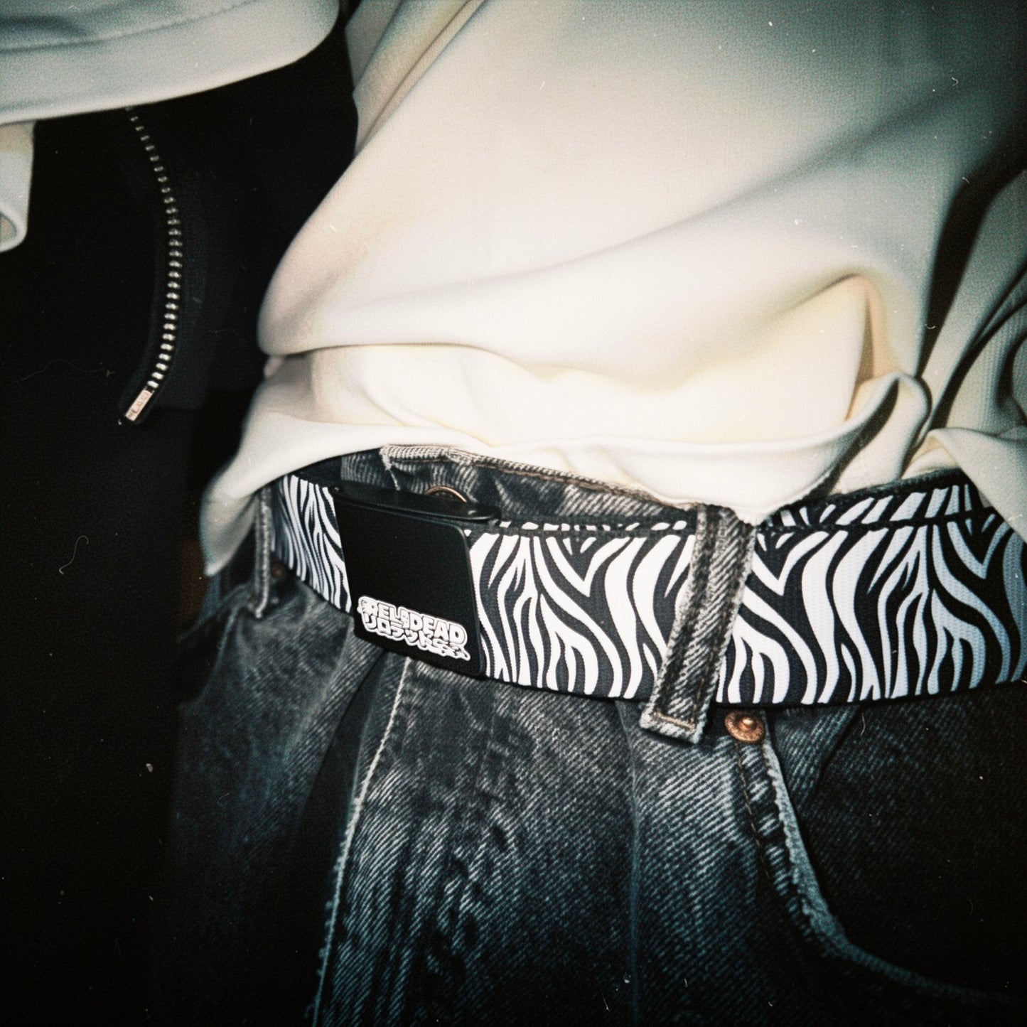 ZEBRA SWAG BELT