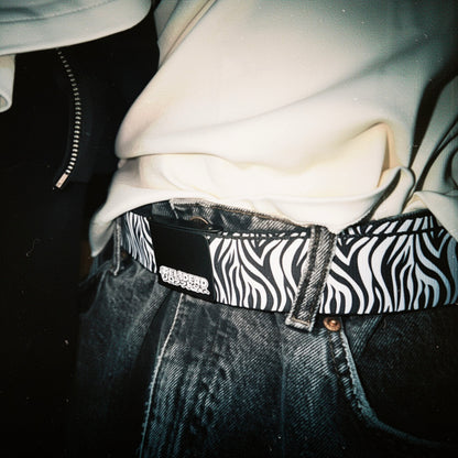 ZEBRA SWAG BELT