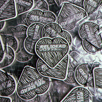 "ZEBRA HEART" Air Freshener