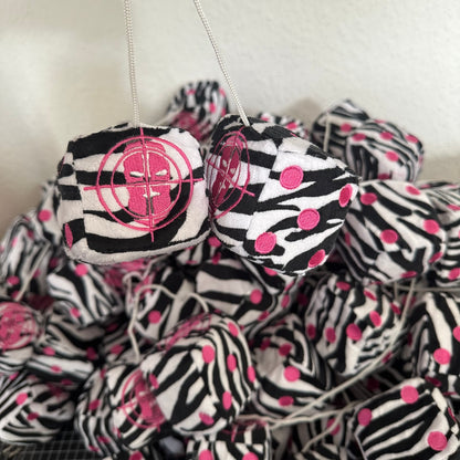 FLUFFY ZEBRA DICE´s