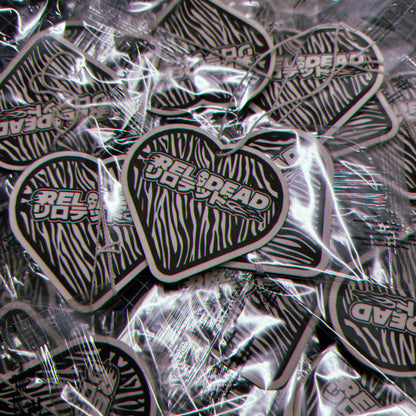 "ZEBRA HEART" Air Freshener