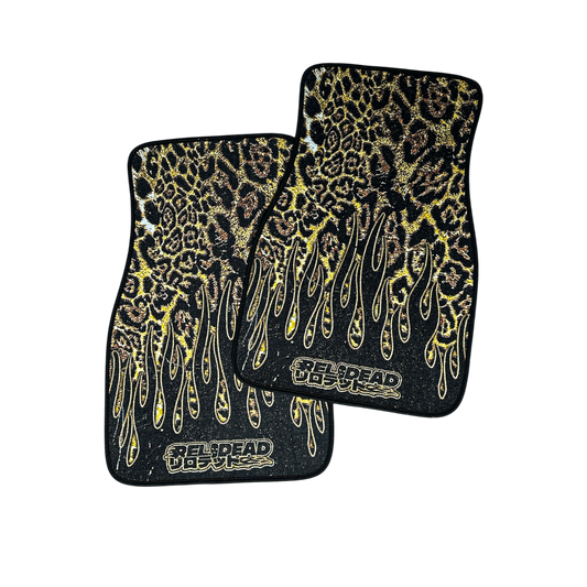 "LEOPARD" FLOOR MATS