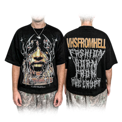 "VHSFROMHELL" BOXY T-SHIRT