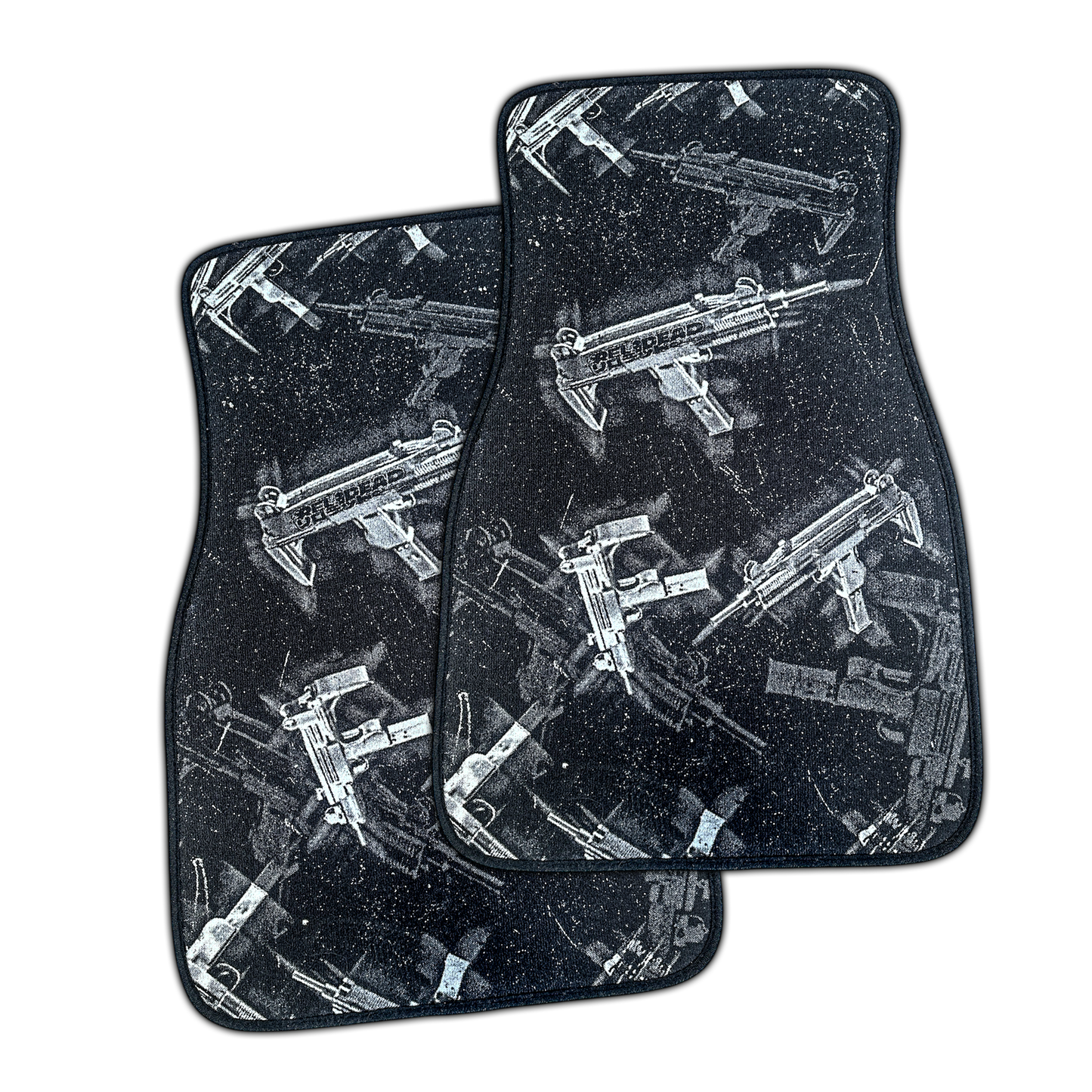 "CHROME UZI" FLOOR MATS