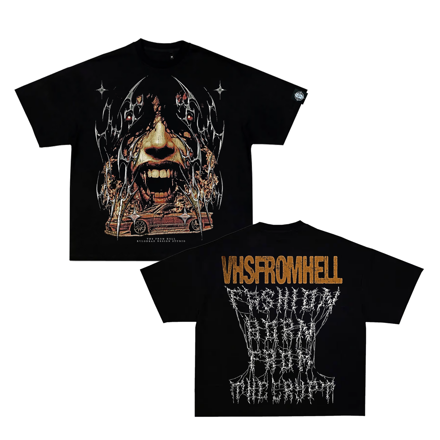 "VHSFROMHELL" BOXY T-SHIRT