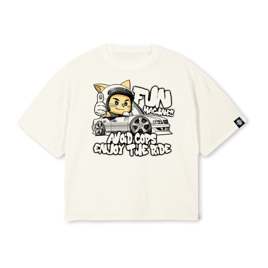 "FUN MACHINE!!" VINTAGE OVERSIZED T-SHIRT