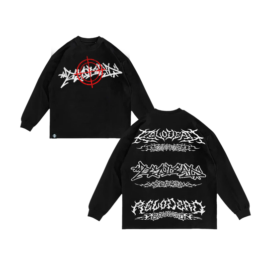 "CROSSHAIR LOGO" BOXY LONGSLEEVE