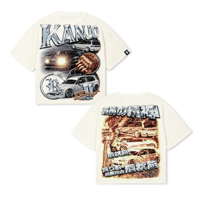 "KANJO SPIRIT" VINTAGE OVERSIZED T-SHIRT