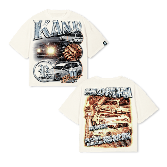 "KANJO SPIRIT" VINTAGE OVERSIZED T-SHIRT