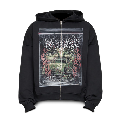 "ZIPBAG86" OVERSIZED ZIPPER