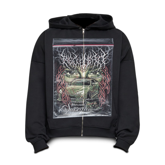 "ZIPBAG86" OVERSIZED ZIPPER