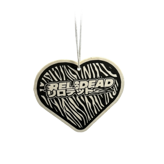 "ZEBRA HEART" Air Freshener