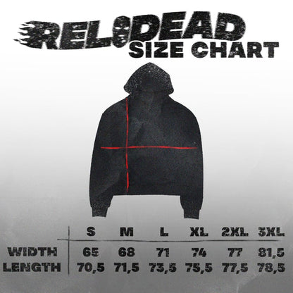 "LOCKED N' LOADED" OVERSIZED HOODIE