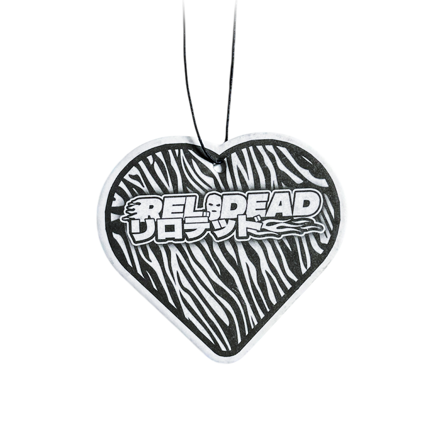 "ZEBRA HEART" Air Freshener
