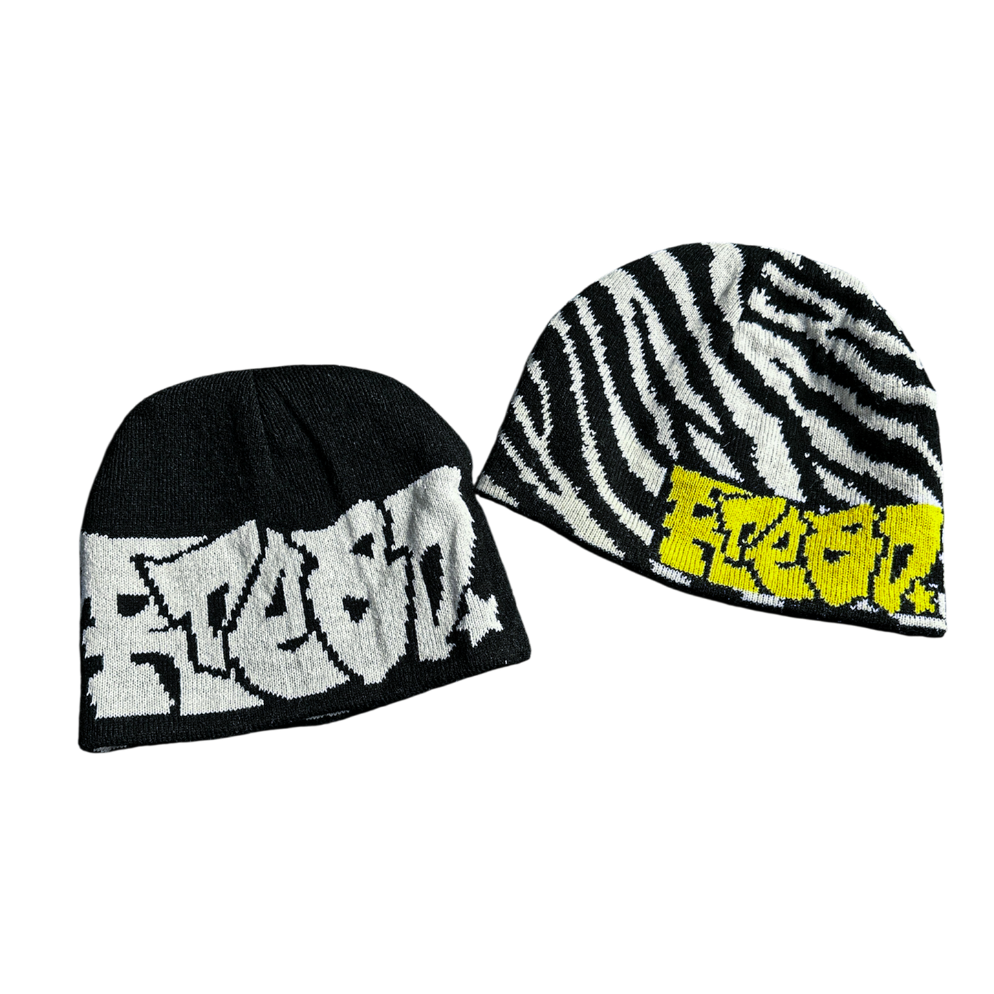 ZEBRA SWAG REVERSIBLE BEANIE
