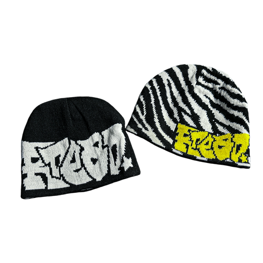ZEBRA SWAG REVERSIBLE BEANIE